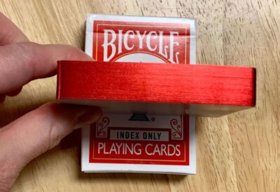 GILDED Red Bicycle Index Only Playing Cards Sealed 2️⃣5️⃣🍀 | eBay