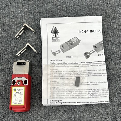 am.piece Compact Tongue Interlock Safety Switch (INCH-1) - Idem Safety Switches