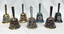 VINTAGE CHINESE CLOISONNE HAND BELL