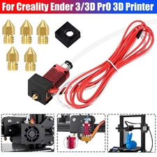 3D Printer Parts for Creality Ender 3 3 Pro 5 Extruder Heater Hot End Nozzle Kit