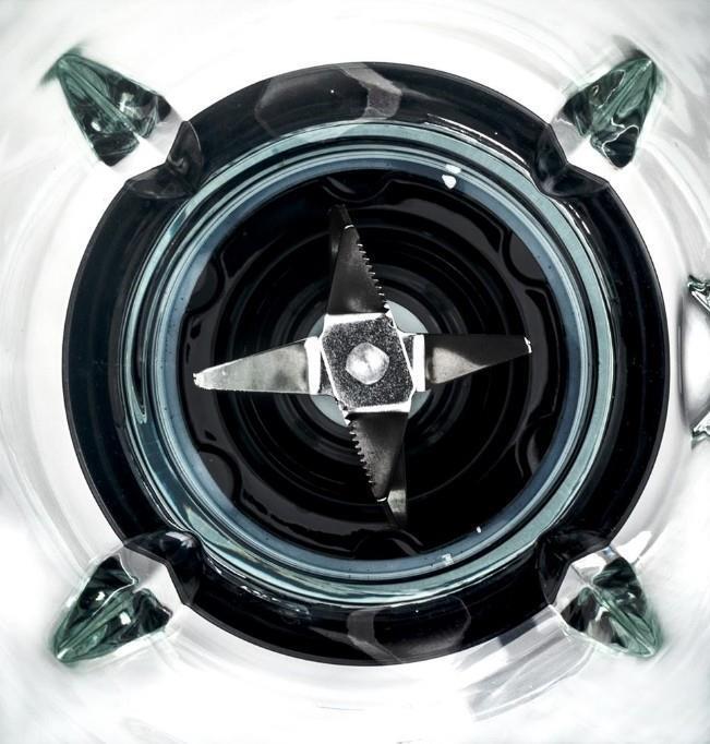 Frullatore 1000W Acciaio Inox Nero | Potenza e Precisione per Chef