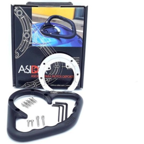 Poignées De Guidon Area1 Pour Kawasaki Z - Modèle V10 En Noir, Universelles