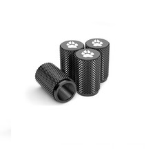 4x No-fuse Cnc Stainless Steel Tire Valve Stem Caps Universal Dust Cover