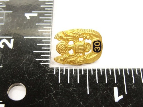 30 Year US Military Civilian Service Tie Tack Tux Shirt Vtg Lapel Pin Marked LS - Picture 5 of 7