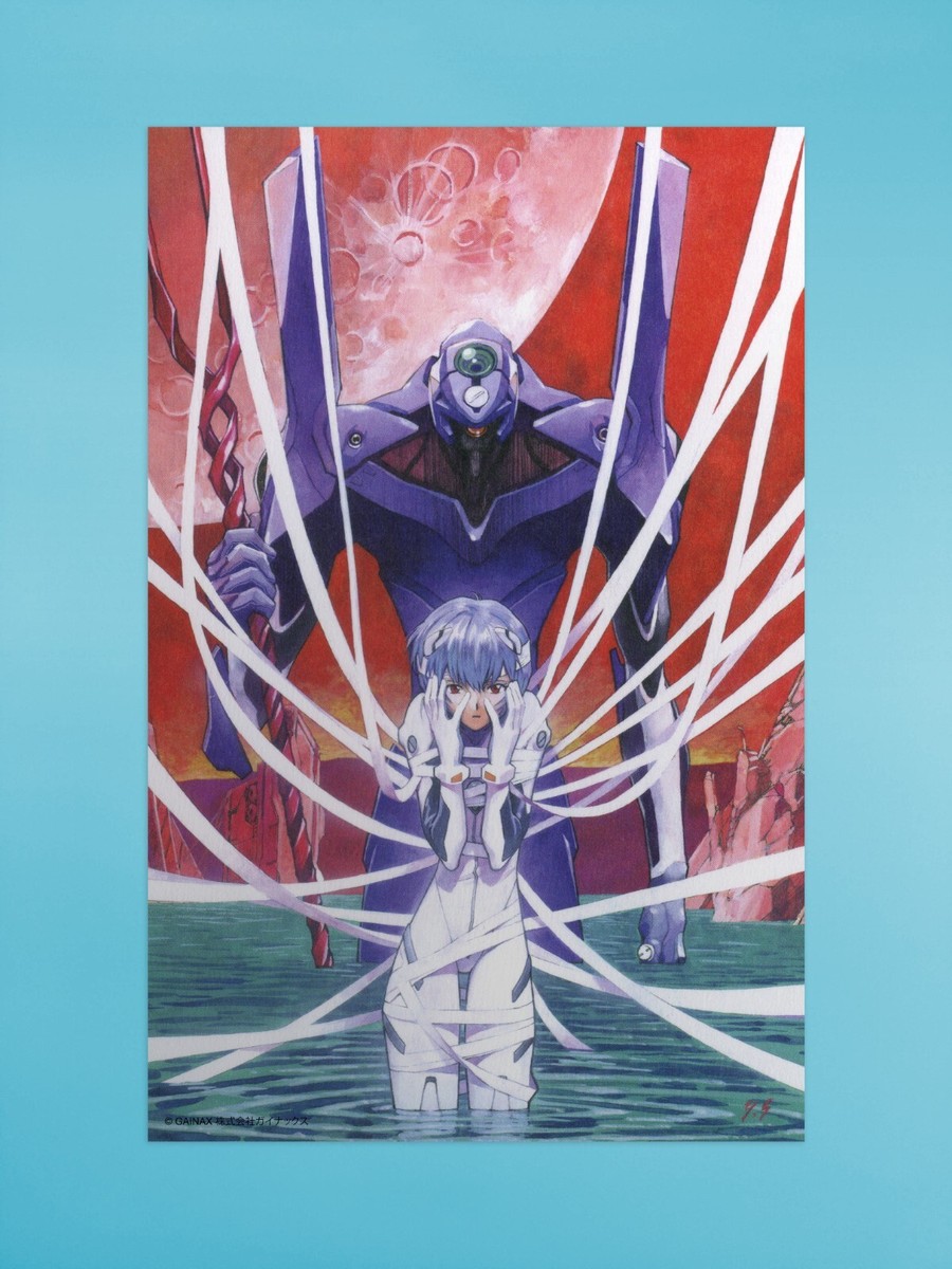 Neon Genesis Evangelion Ayanami Rei Japan Imported Anime Poster