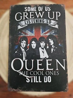 🍀 Blechschild Metallschild Band Rock Queen Freddy Mercury Tin Sign