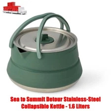 Sea to Summit Detour Stainless-Steel Collapsible Kettle - 1.6 Liters