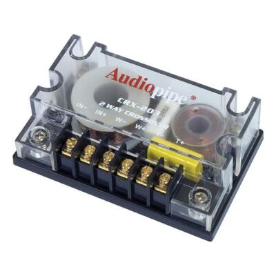 4) Audiopipe 2 way Crossover CRX-203 Passive Crossover Car Audio Tweeter