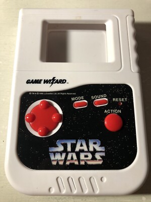 Star Wars Game Wizard & 2 Games (1994) Handheld Gaming System w Star Wars Game Wizard & 2 Games (1994) Handheld Gaming System w