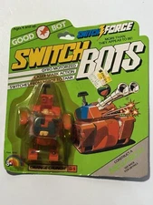 Vintage LJN Switch Force Switch Bots Orange Crunch New MOC