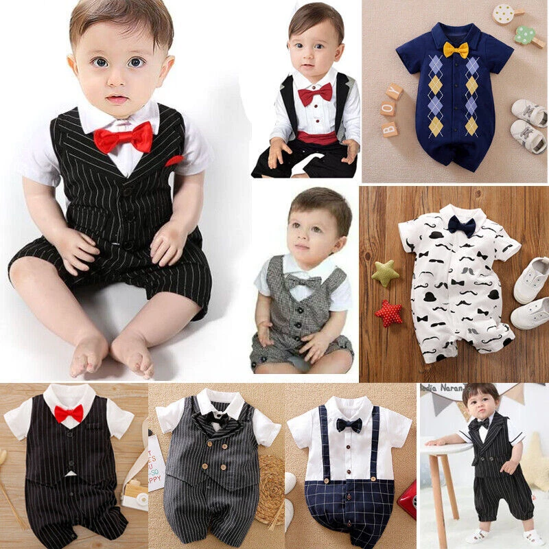 Baby boy store summer rompers