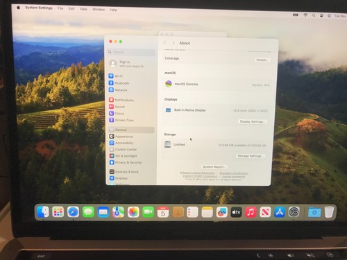APPLE MacBook 13" 2018 A1989 MR9Q2LL/A i5 2.3GHZ 8GB 256GB USED #958 - Bild 2 von 12
