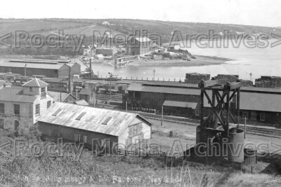 Jjq-45 Landing Fish and Ice Factory, Neyland, Wales. Foto
