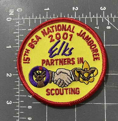 2001 National Jamboree Freimaurerisch Hütte Aufnäher Junge Scouts Von Amerika