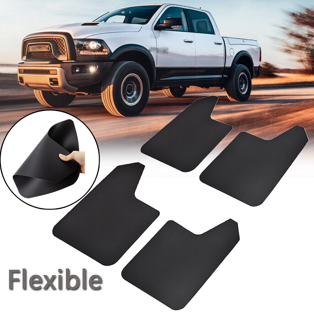 Mud Flaps Splash Guards Mudguards Screws Mudflaps For Dodge Ram pickup 1500 3500-image