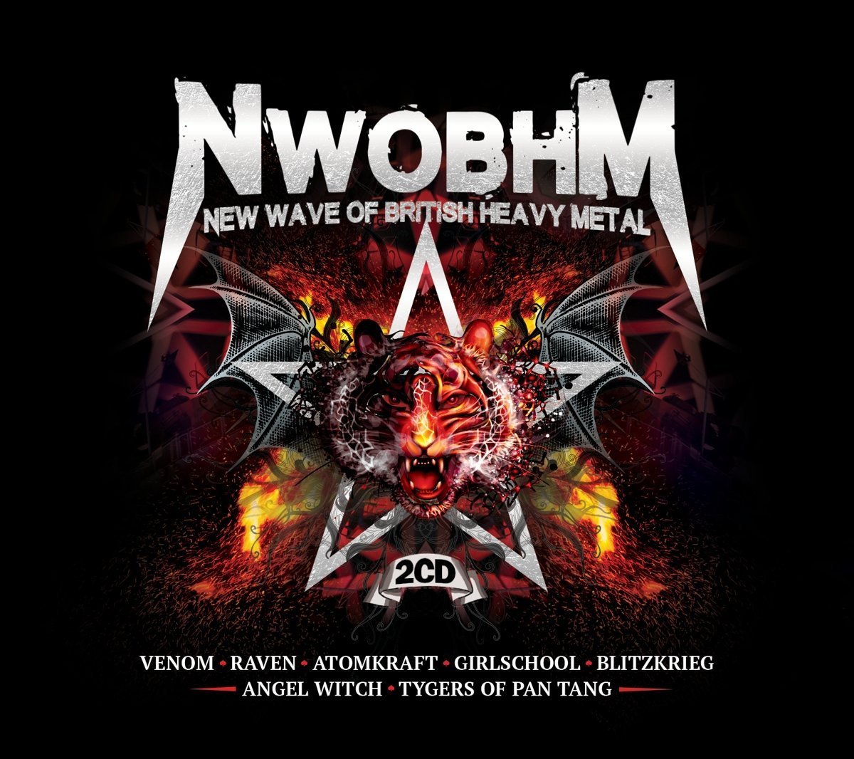 NWOBHM-NEW WAVE OF BRITISH HEAVY METAL 2 CD NEW! 4050538350944 