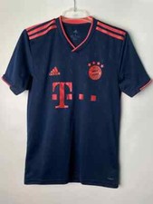 Adidas 19/20 FC Bayern Munich Munchen Third Navy Jersey Kit Size S DW7411