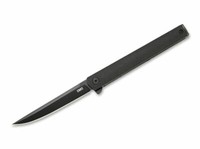 Crkt Ceo Flipper Blackout Taschenmesser AUS-8 Grn Gentlemanmesser Schwarz 7097K