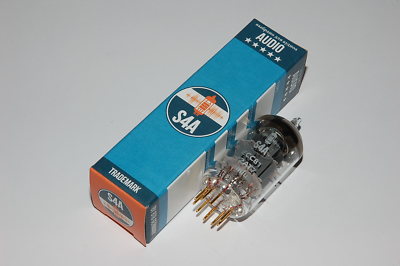 New - ECC81   1x S4A Premium Audio Röhre-Tube- hand-selected  (=12AT7, =6060)