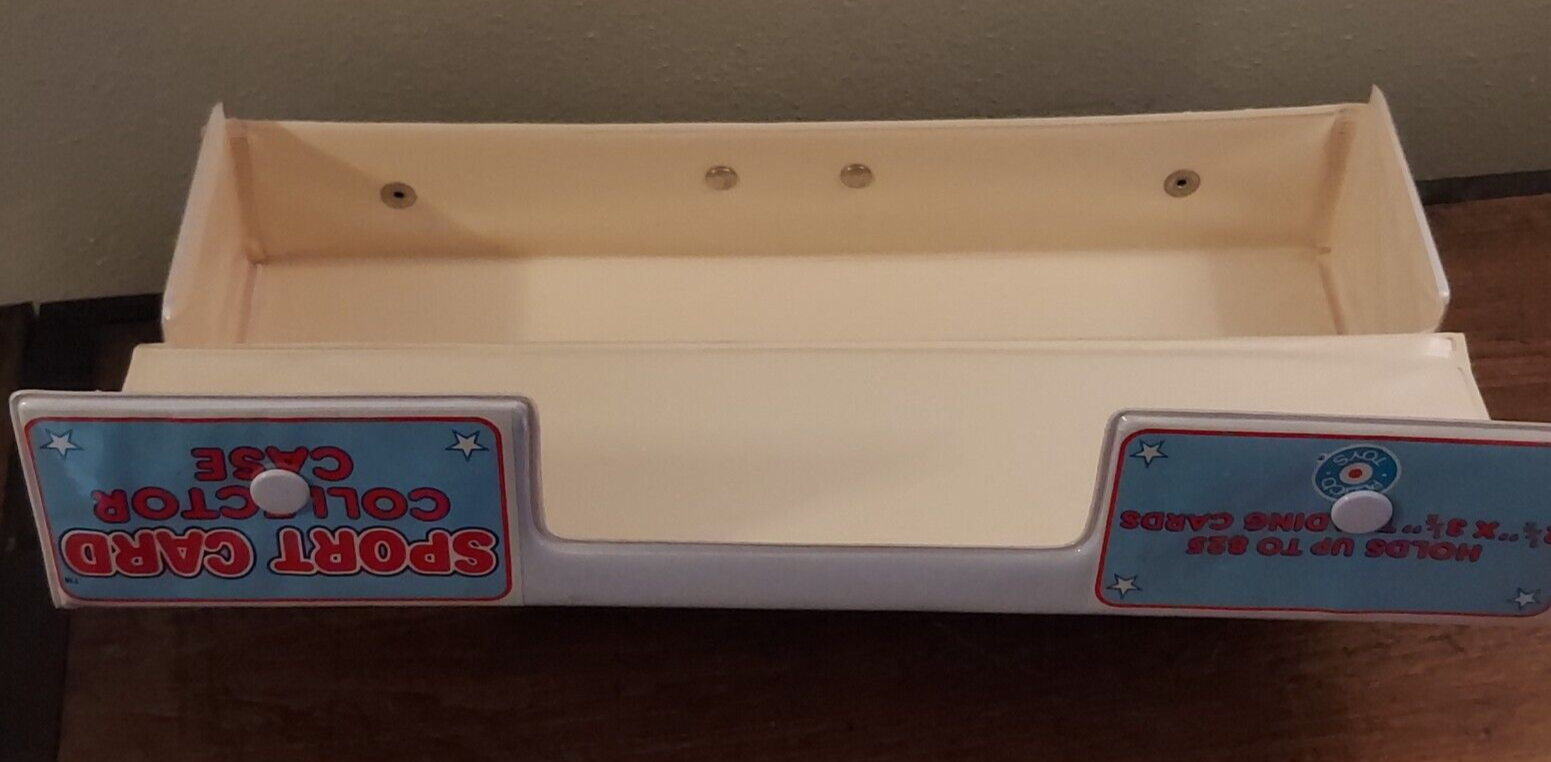 TOPPS Baseball Cards Collection Album Binder 1980s Plus Collector Case