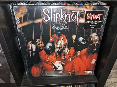 Slipknot SELF TITLED Yellow Color Vinyl LP Reissue NEW & SEALED