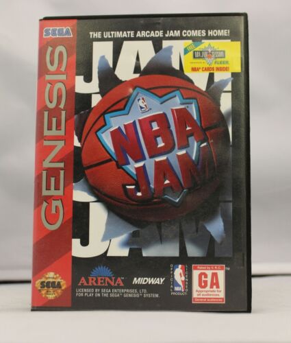 Jeu complet NBA Jam Original Sega Genesis - Photo 1 sur 1