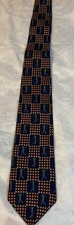 Vintage Tommy Hilfiger Red Men's Tie Italian Silk Golf Golfer Made in USA