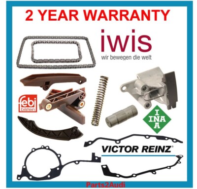 OEM Engine Timing Chain, Chain Tensioner Rail,Timing Chains Tensioner, Set 11pcs