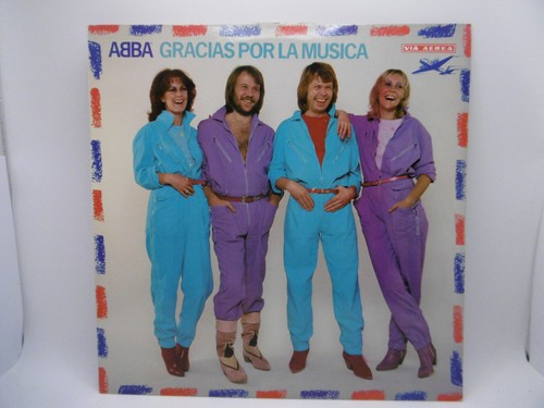 Abba, Gracias Por La Musica, Swedish Septima SRLM1 OIS LP, 12" 1980