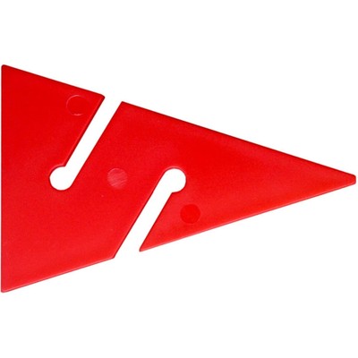 SF-1 TopDeal: 10 Stk Line Arrows Linemarker Richtungspfeile cave dive 90 mm rot