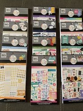 NEW Lot Of 12 Sticker Books by The Happy Planner -- No Duplicates S 2