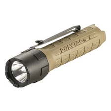 Streamlight PolyTac X Rechargeable LED Light, USB/Battery w/Cable, Coyote #88612