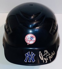OSWALDO CABRERA NEW YORK YANKEES SIGNED AUTOGRAPHED F/S BATTING HELMET +PROOF!