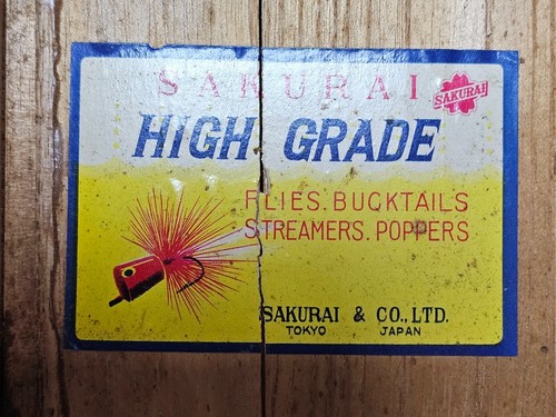 VTG 1950s Sakura Rainbow 102 Bamboo Rod Set w/ Rare Mahogany Saltwater Rod Japan - Picture 15 of 24