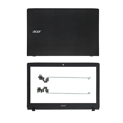 For Acer E5-523 E5-553 E5-575 E5-576 E5-576G Top Back Cover & Bezel Hinges Black