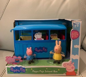 peppa pig school bus toy