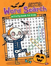 Happy Halloween Word Search: Easy and Fun Activity Book for Kids, Publishing-,