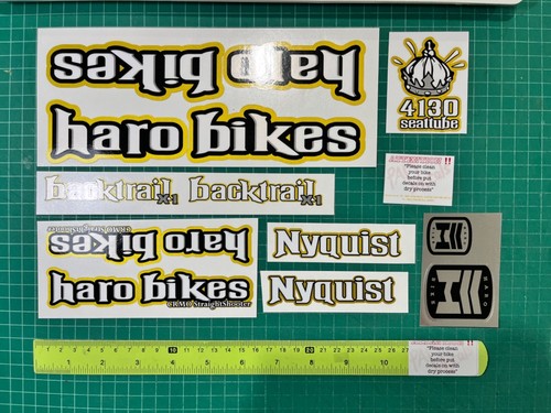 Haro backtrail x1 bmx sticker decals | eBay
