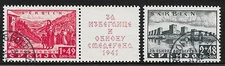 German Occupation Serbia stamps 1941 MI 50-51  CANC  VF