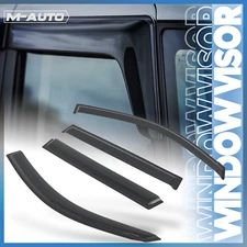 Smoke Window Visor Shade Deflector Vent Wind Rain Sun for 2006-2012 Toyota Rav4