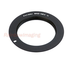 Slim-1mm-M42-Lens-to-Sony-E-Mount-NEX-Adapter-for-use-with-Focusing-Helicoid