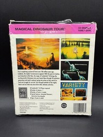 Magical Dinosaur Tour TurboGrafx-CD 1990 NEC Educational Software CIB MINTY