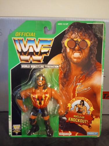 Vintage 1994 WWF Hasbro Adam Bomb Series 11 Green ...