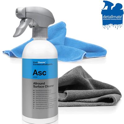 Koch Chemie ASC All Surface Cleaner 500 ml + 2x Mikrofasertücher 320 / 380 GSM