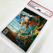 2021 Topps Star Wars Galaxy Logray’s Hunt Ewoks Refractor #76 PSA 10 💎