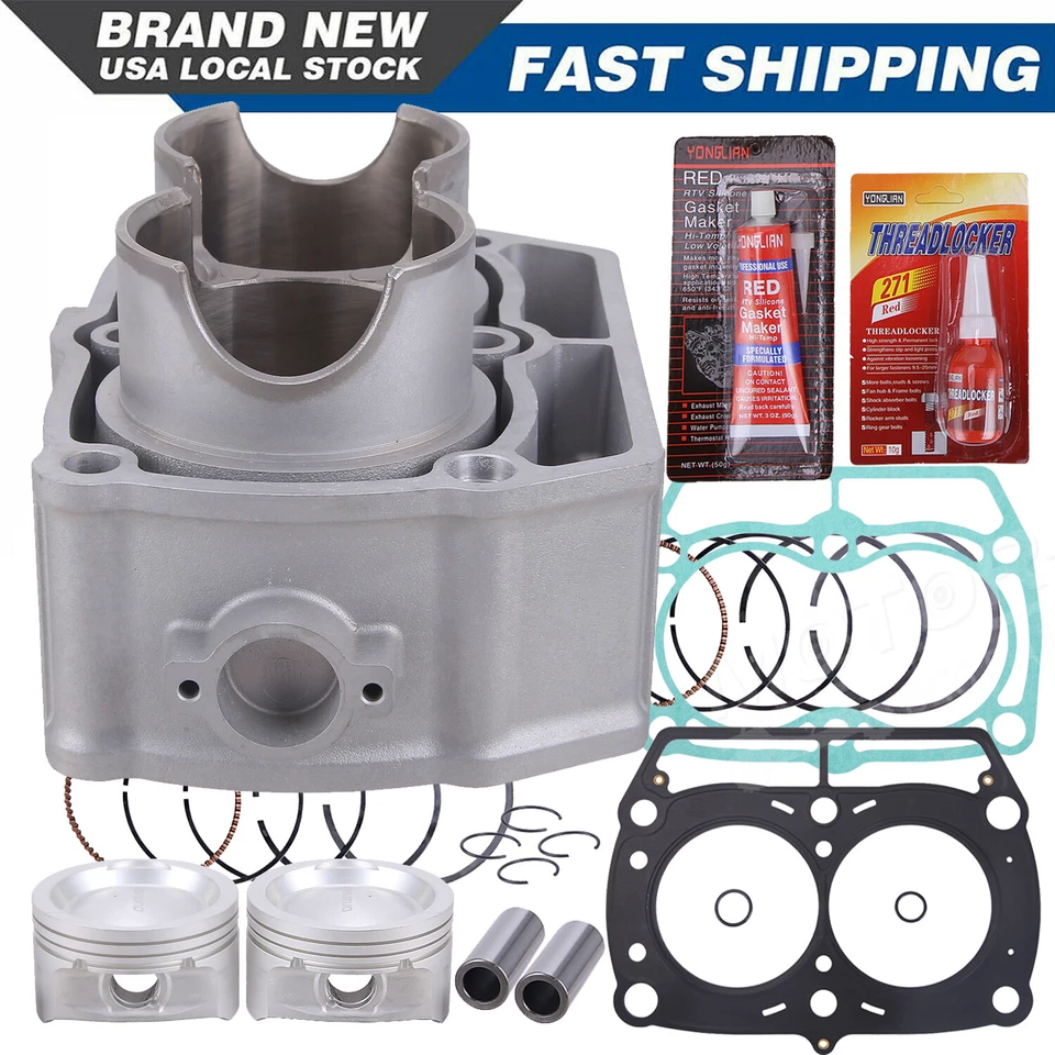 Kit de reconstrucción de extremo superior de junta de pistón de cilindro para Polaris RZR Sportsman 800 EFI nuevo Foto 2 de 4