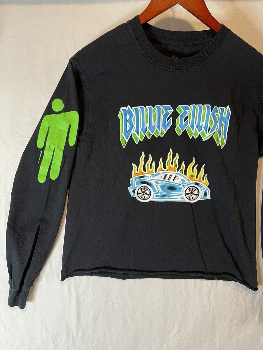 Billie Eilish Shirt Womens Small 2019 World Tour Graffiti