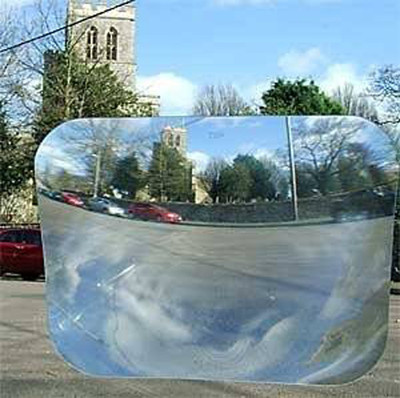 WIDE ANGLE REAR WINDOW LENS FRESNEL VIEW OPTICAL 8''x10''