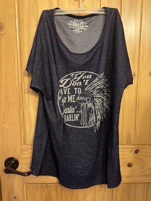 Crazy Train  you Don t Have To Call Me Darlin  Shot Sleeve Tshirt Size xL