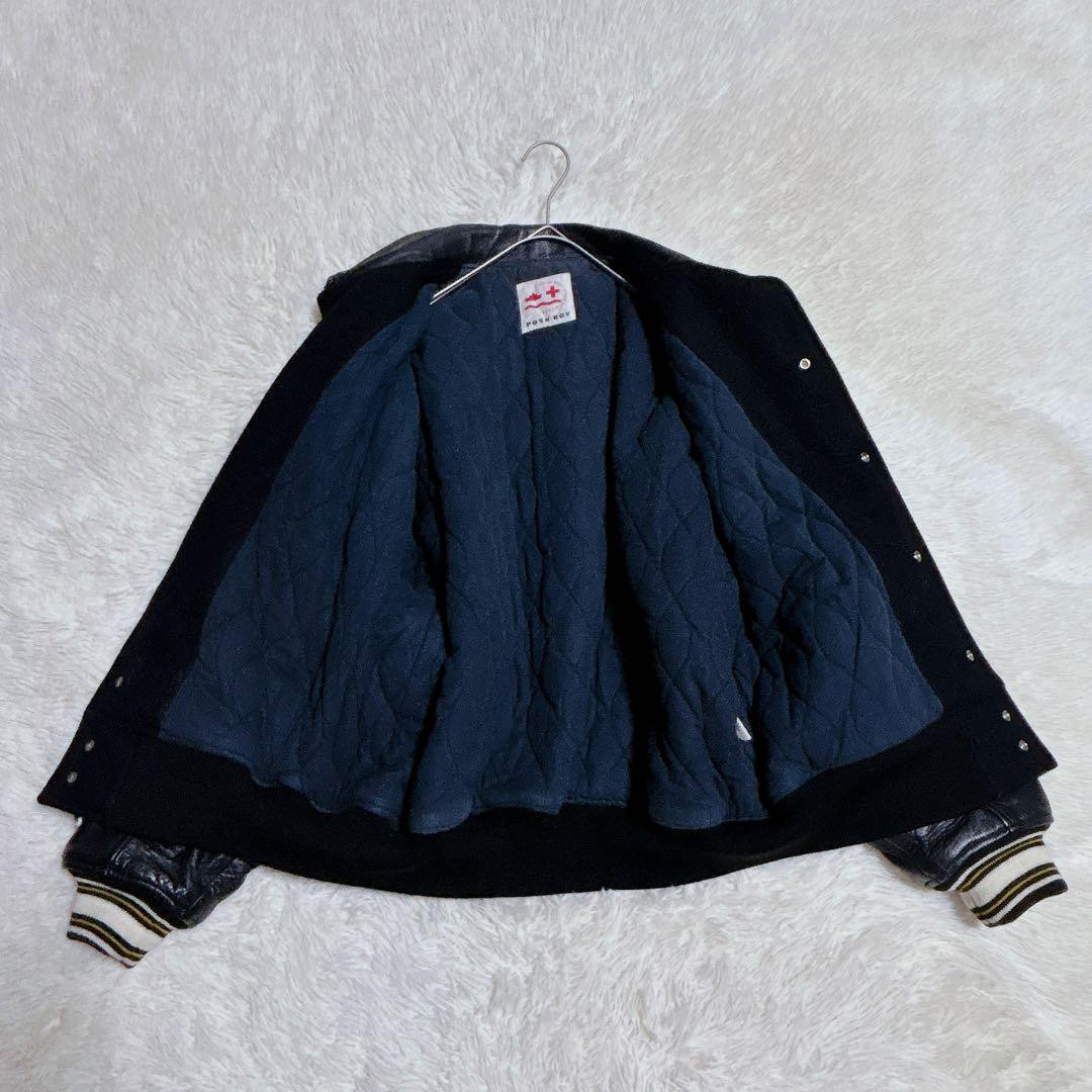 ジャケット・アウター 80s poshboy versity jacket Rare Posh Boy Varsity Jacket Japanese Brand - Etsy